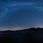 Looking for the perseids - falling meteors over Akamas