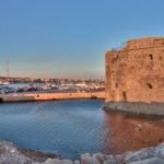 Paphos harbor and castle